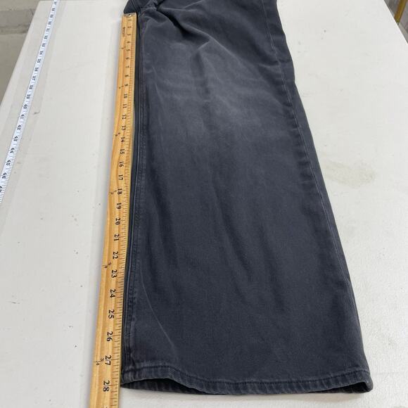 American Eagle Low Rise Skater Black Denim Jeans size 10 Short - Picture 14 of 15